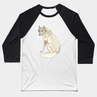 Marked Wolf Baseball T-Shirt